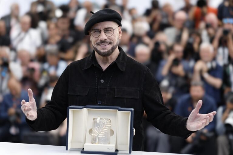 John Travolta recibe la “Palma de Oro” en el Festival de Cannes 2026
