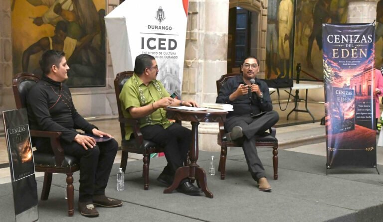 Presenta Isaí Rayas Linares su libro «Cenizas del Edén», un refugio literario para el duelo paterno