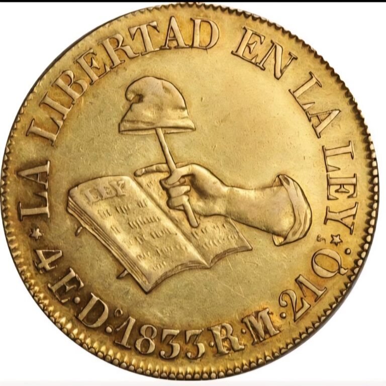 Las acuñaciones de monedas de oro en la casa de moneda en Durango. 1833 – 1884