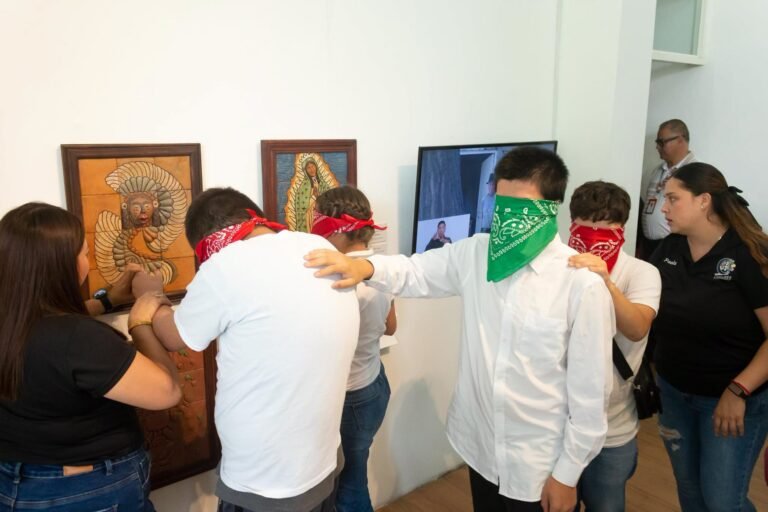 Inauguran la Muestra Inclusiva Sensorial del Mtro.Rafael del Campo